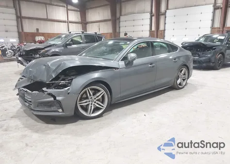 2018 Audi A5 2.0T Premium из США, поврежденный, VIN WAUENCF53JA134313